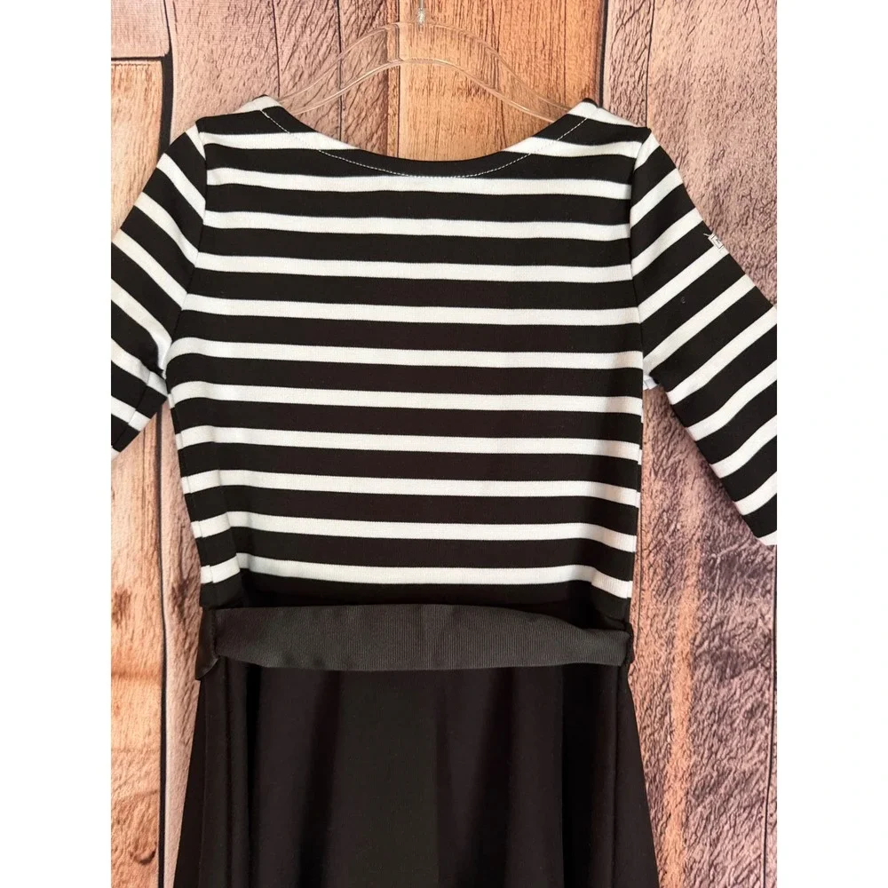 Polo Ralph Lauren Girls Striped Fit & Flare Dress Classic Preppy Girl Size 5 NWT